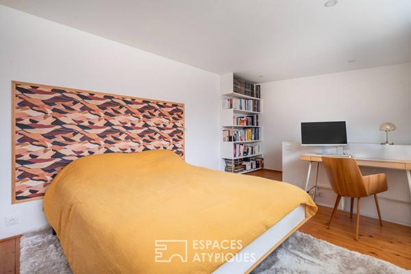 Duplex contemporain sur cour