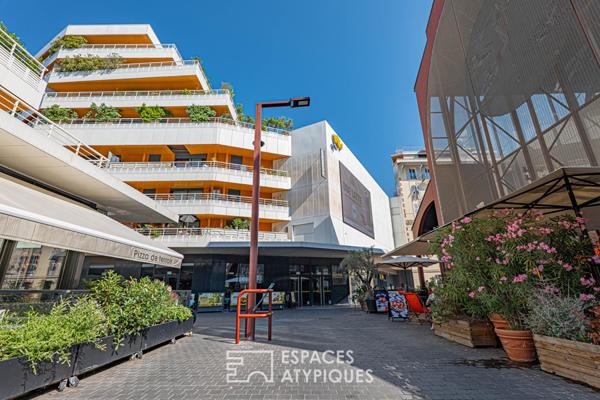 Un jardin suspendu au coeur de la Libération à Nice