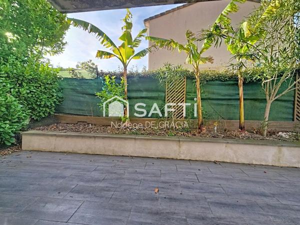 Superbe appartement T2 en rdc avec jardin