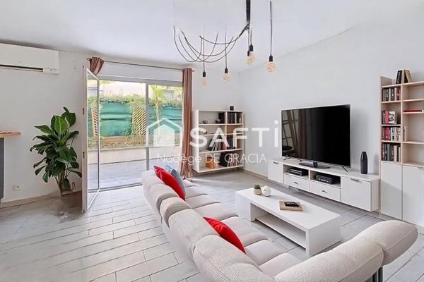 Superbe appartement T2 en rdc avec jardin