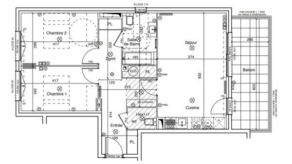 Appartement à vendre 3 pièces 66 m² Castellar