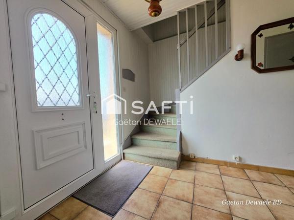 Maison familiale 4 chambres avec jardin à Bray-Dunes Village
