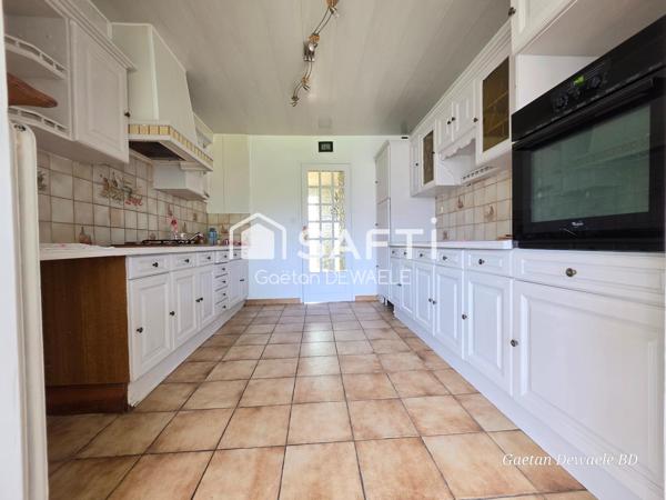 Maison familiale 4 chambres avec jardin à Bray-Dunes Village