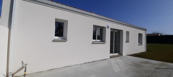 Maison neuve de plain-pied - 3 chambres