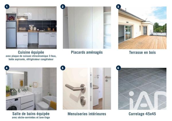 Appartement à vendre 2 pièces 40,03 m² Toulouse