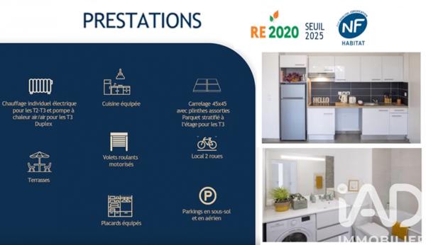 Appartement à vendre 2 pièces 40,03 m² Toulouse