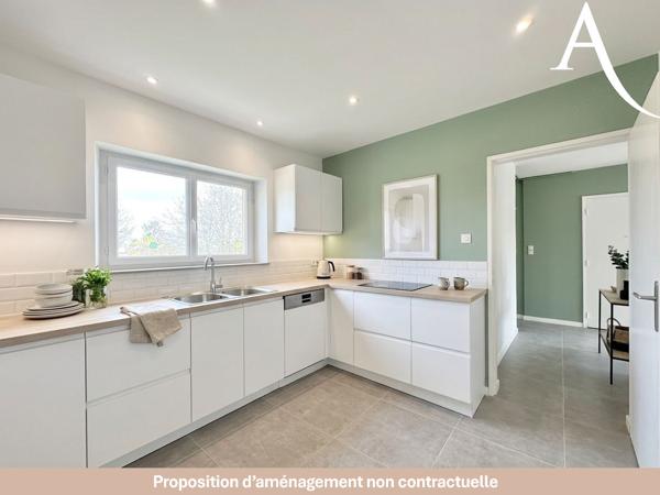 Spacieux T4 avec son garage, ses balcons, son jardin et sa cave