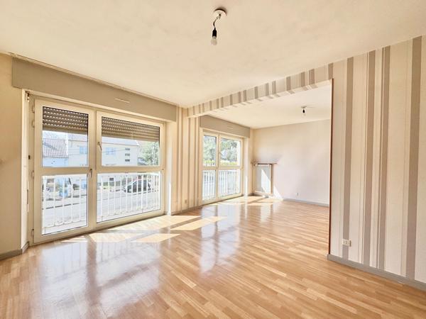 Spacieux T4 avec son garage, ses balcons, son jardin et sa cave