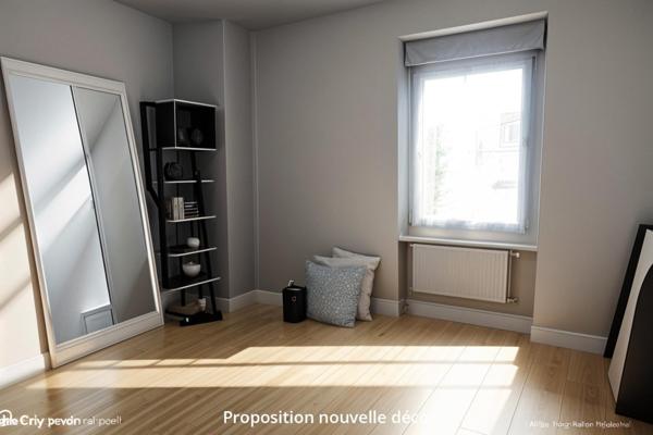 Maison 2 pièces de 55m² avec jardin, Idéal investisseur ou première acquisition