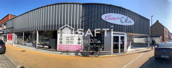 Fonds de commerce – 400 m² – Ostricourt – 35 000 €