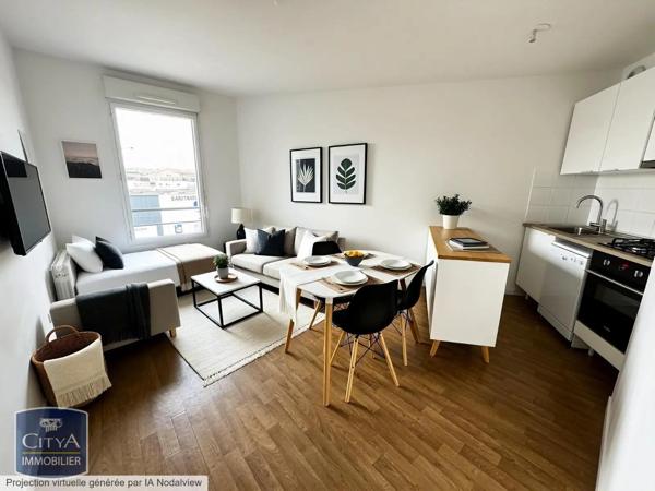 Appartement à louer 1 pièce 22.02m² Rouen (76100)