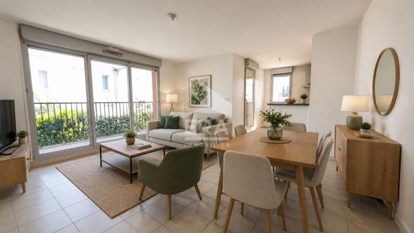 Appartement RDC T3 Fonbeauzard 62 m2 - terrasse - 2 parking sous-sol