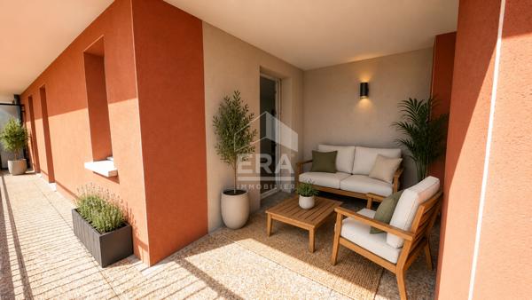Appartement RDC T3 Fonbeauzard 62 m2 - terrasse - 2 parking sous-sol