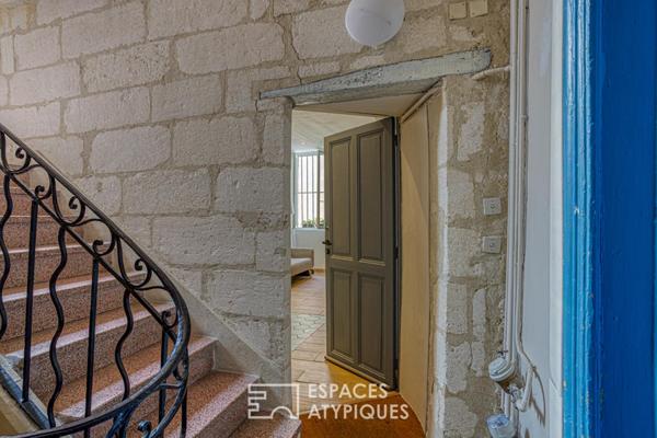 Appartement de charme au premier étage en centre historique