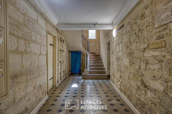 Appartement de charme au premier étage en centre historique