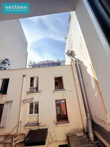 Levallois studio 20.69 m2/1er étage sur cour