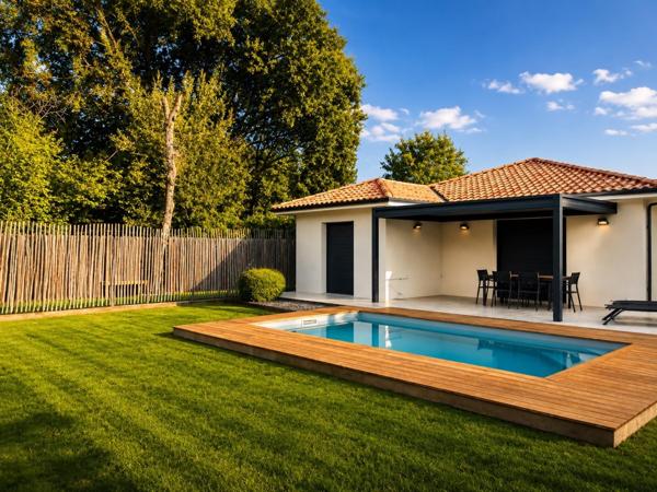 Maison avec piscine au calme à Gujan-Mestras