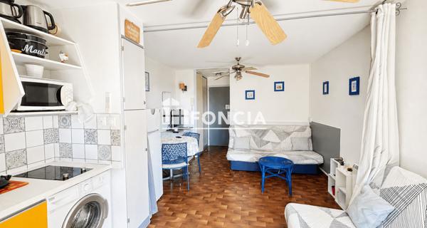À vendre Studio 21.2 m² - Le Cap D'agde 34300