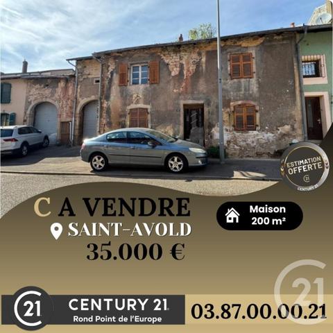 Maison à vendre  6 pièces - 200 m2 ST AVOLD - 57