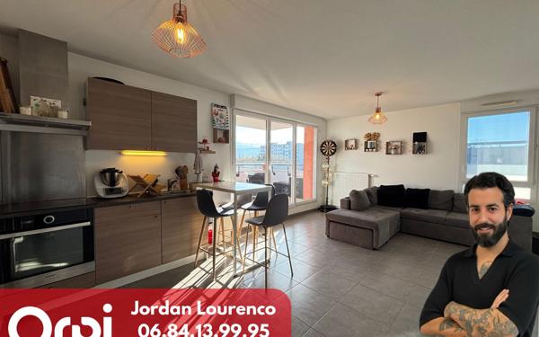 Appartement à vendre    2 pièces • 43,96 m2 Échirolles