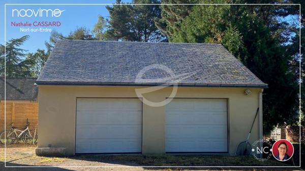 Maison de Plain-pied de 2006 - 4 chambres - double garage en village près du Canal