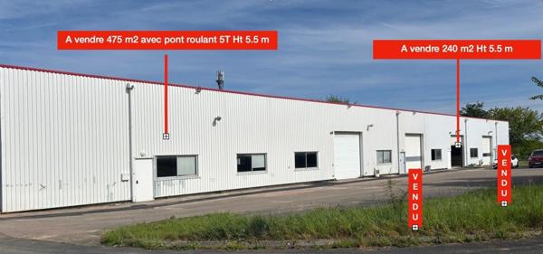 Locaux d'activité Douvres la Délivrande 239 m2