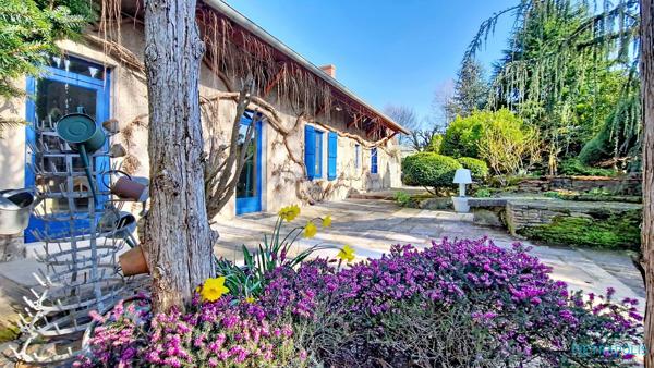 Chalon sur Saône : belle longère et son remarquable jardin paysagé