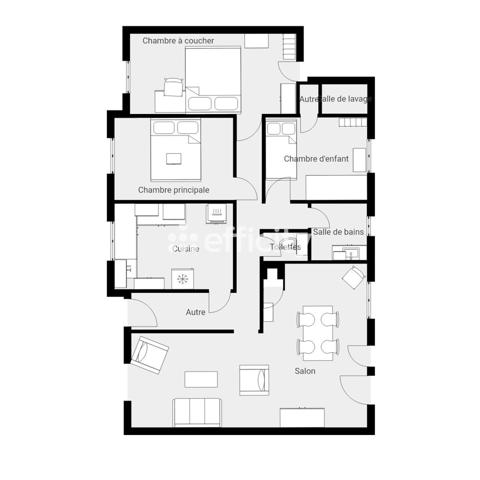 Maison 4 pièces - 94 m²