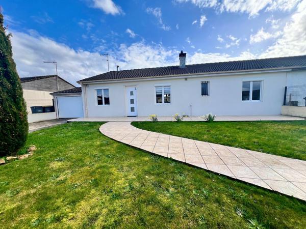 Très belle maison rénovée de 110 m² avec garage et jardin