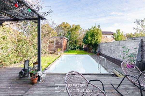 Belle citadine familiale avec piscine