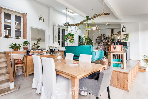 Belle citadine familiale avec piscine