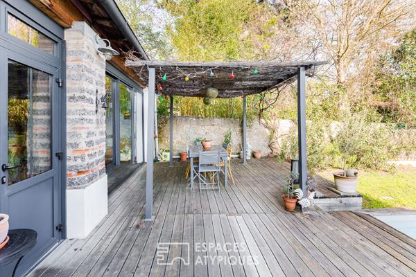 Belle citadine familiale avec piscine