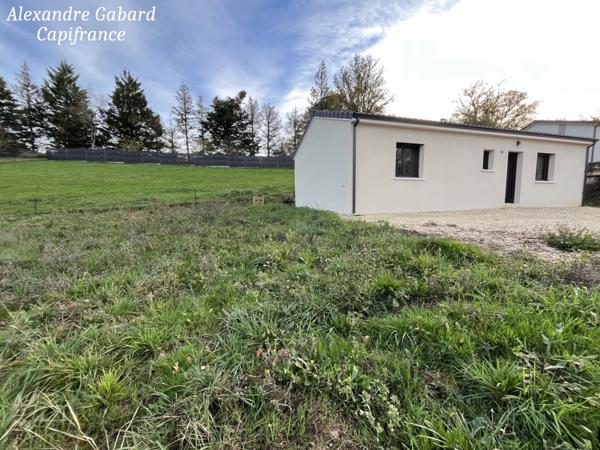 Maison de plain-pied - 2 chambres - Terrasse - Jardin clôturé