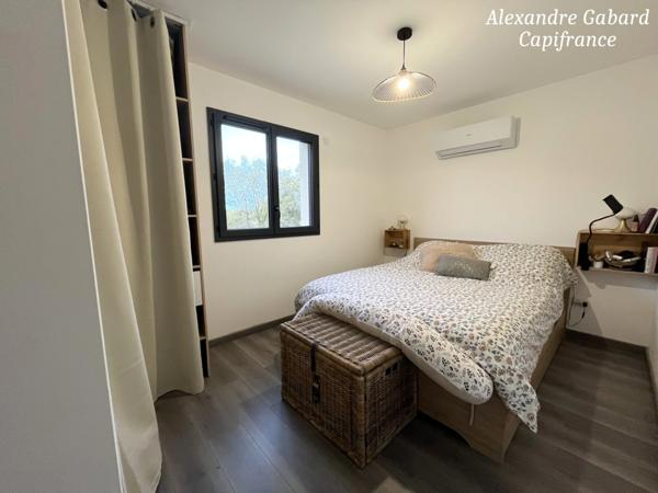 Maison de plain-pied - 2 chambres - Terrasse - Jardin clôturé