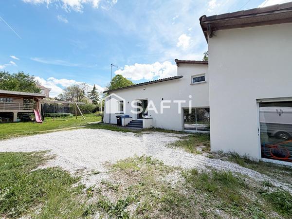 LAUNAGUET - Maison T5, 160m² + jardin et garage