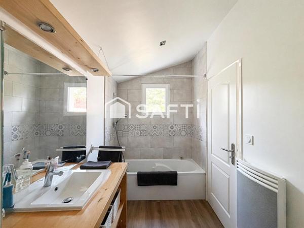 LAUNAGUET - Maison T5, 160m² + jardin et garage