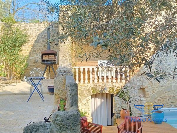 Magnifique maison de village 90m² avec jardin et piscine