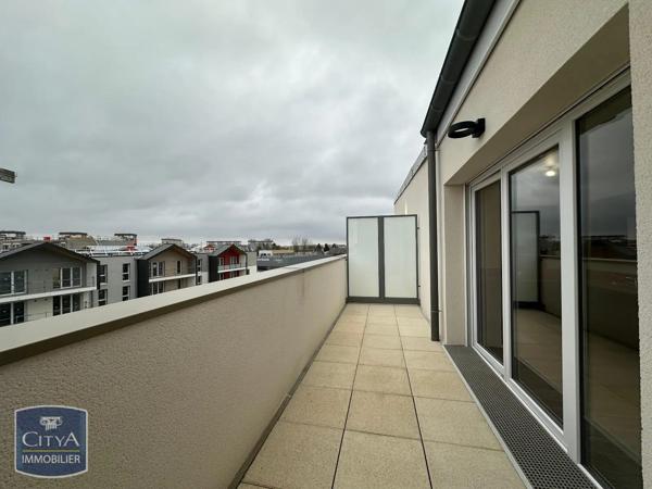 Appartement à louer 2 pièces 43.02m² Luisant (28600)