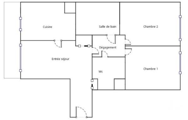 Appartement à vendre 3 pièces 68,03 m² Alfortville