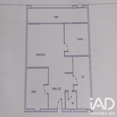 Appartement à vendre 3 pièces 28,47 m² Agde
