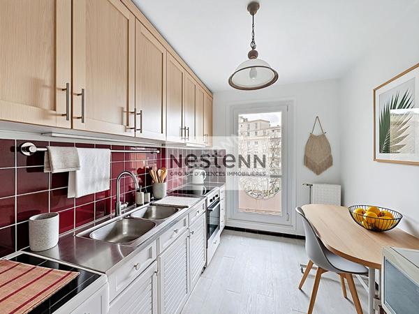 Appartement Ermont 4 pièces 79 m2- balcon - cave - box - Gare - F4- lumineux- ascenseur