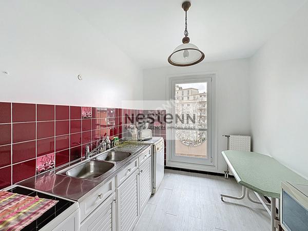 Appartement Ermont 4 pièces 79 m2- balcon - cave - box - Gare - F4- lumineux- ascenseur