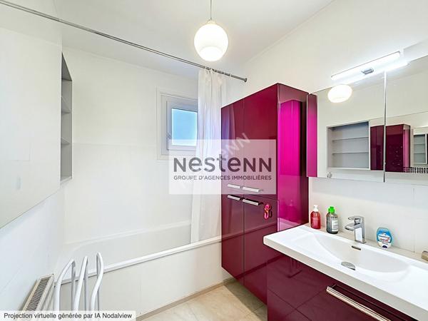 Appartement Ermont 4 pièces 79 m2- balcon - cave - box - Gare - F4- lumineux- ascenseur