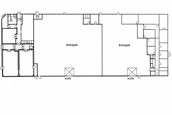 Local d’activité à vendre 1 990 m² Meaux