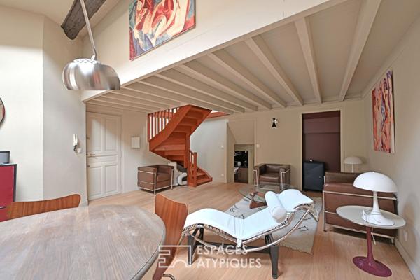 Charmant duplex meublé – centre ville