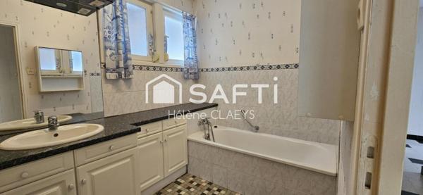 Maison 3 chambres - cuisine - séjour - garage