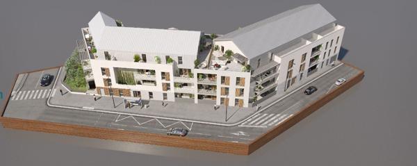 A VENDRE T3 avec Balcon- Quartier de la MADELEINE à ANGERS