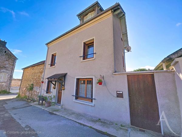 Rare dans le Vexin : maison de ville de 90m² + terrain constructible de 300 m²