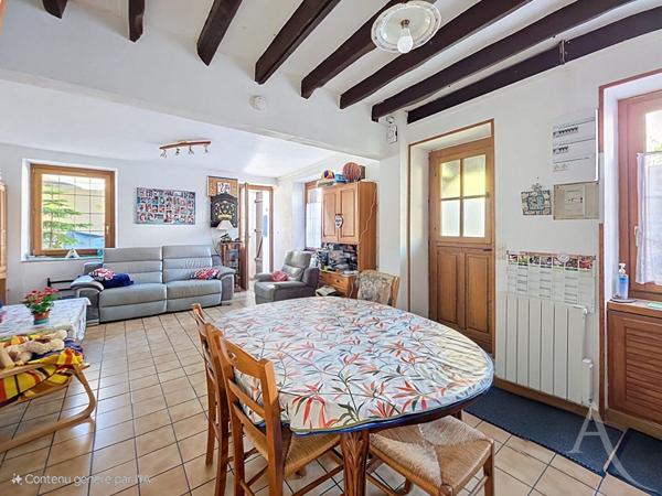 Rare dans le Vexin : maison de ville de 90m² + terrain constructible de 300 m²