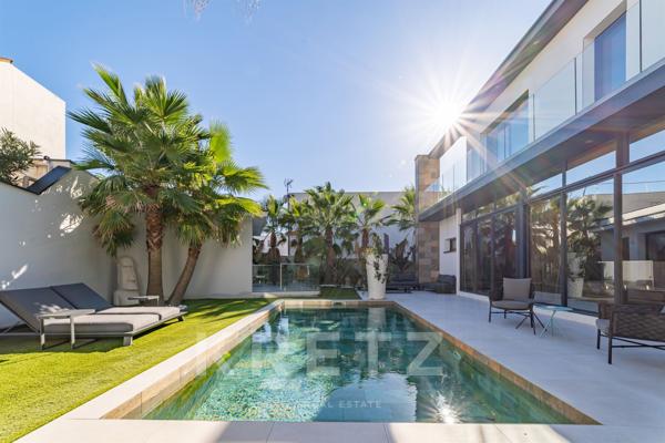 Villa contemporaine en bord de mer